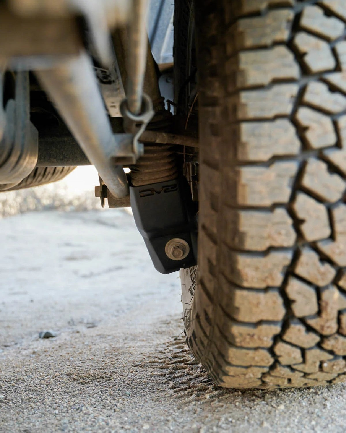 DV8 Offroad 4 mm Steel Rear Shock Mount Skid Plates for 5th-Gen 4Runner (2010–2024) - Pair