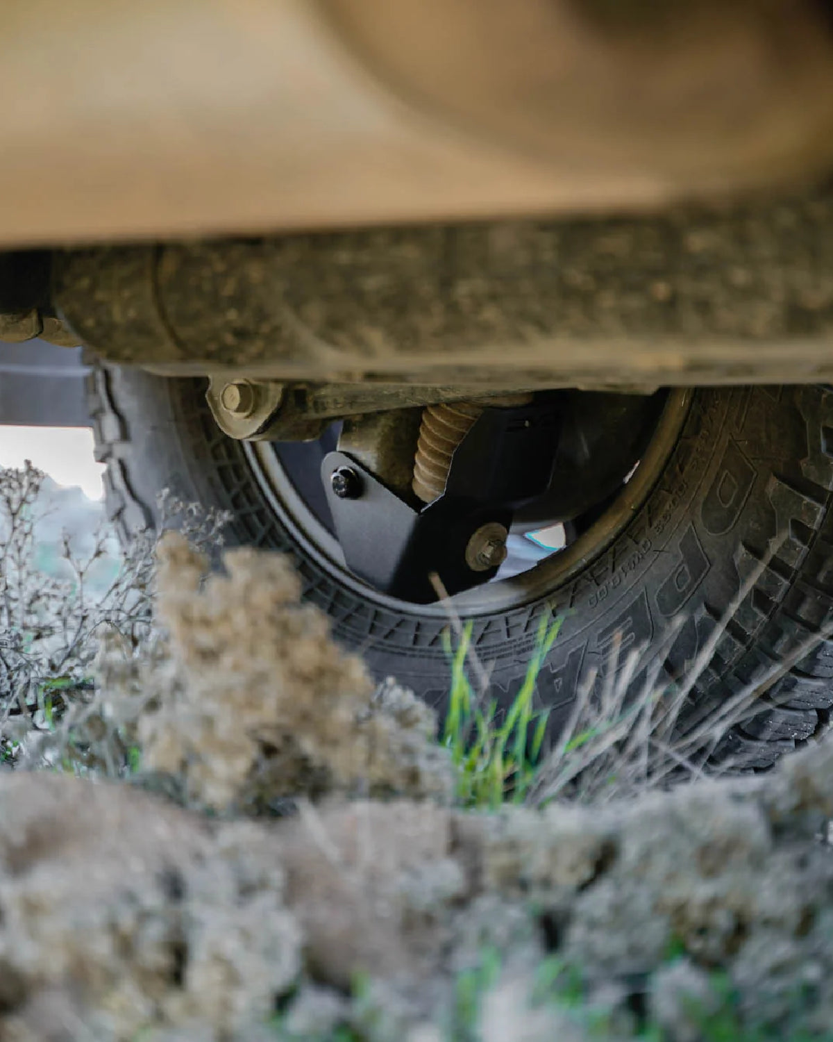 DV8 Offroad 4 mm Steel Rear Shock Mount Skid Plates for 5th-Gen 4Runner (2010–2024) - Pair