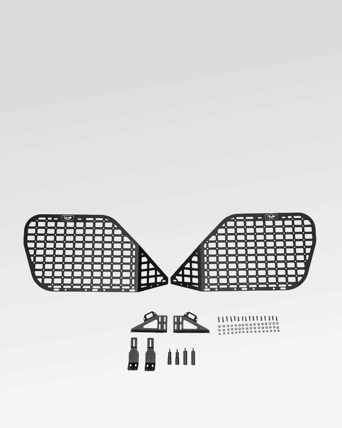 DV8 Offroad Rear Window Interior MOLLE Panels for 5th-Gen 4Runner (2010–2024) - Pair