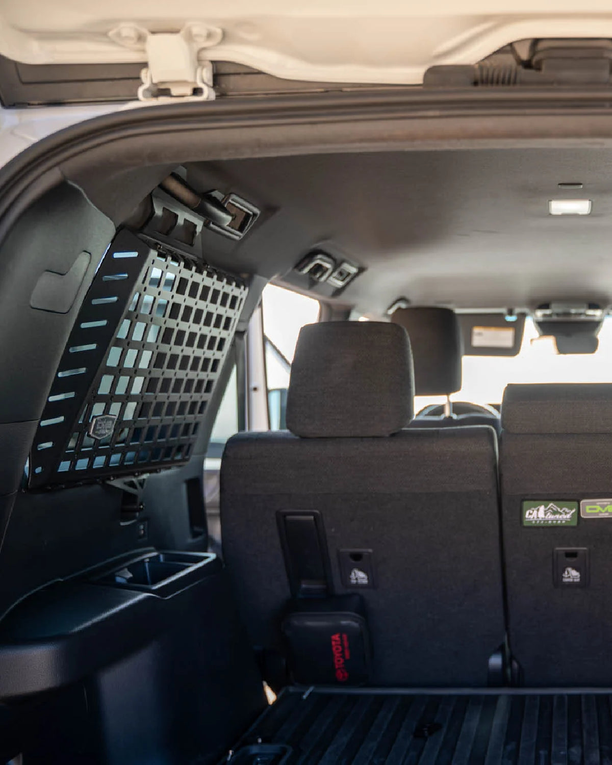 DV8 Offroad Rear Window Interior MOLLE Panels for Land Cruiser 250 Series (2024–Present) - Pair