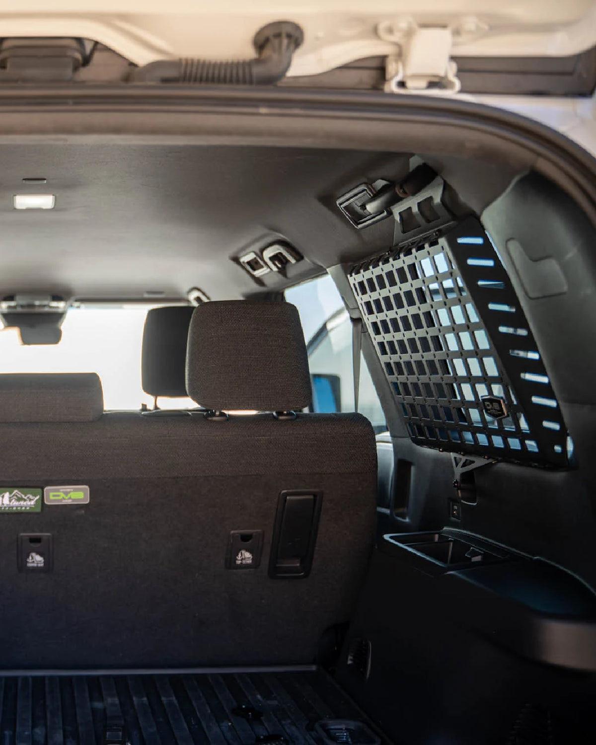 DV8 Offroad Rear Window Interior MOLLE Panels for Land Cruiser 250 Series (2024–Present) - Pair