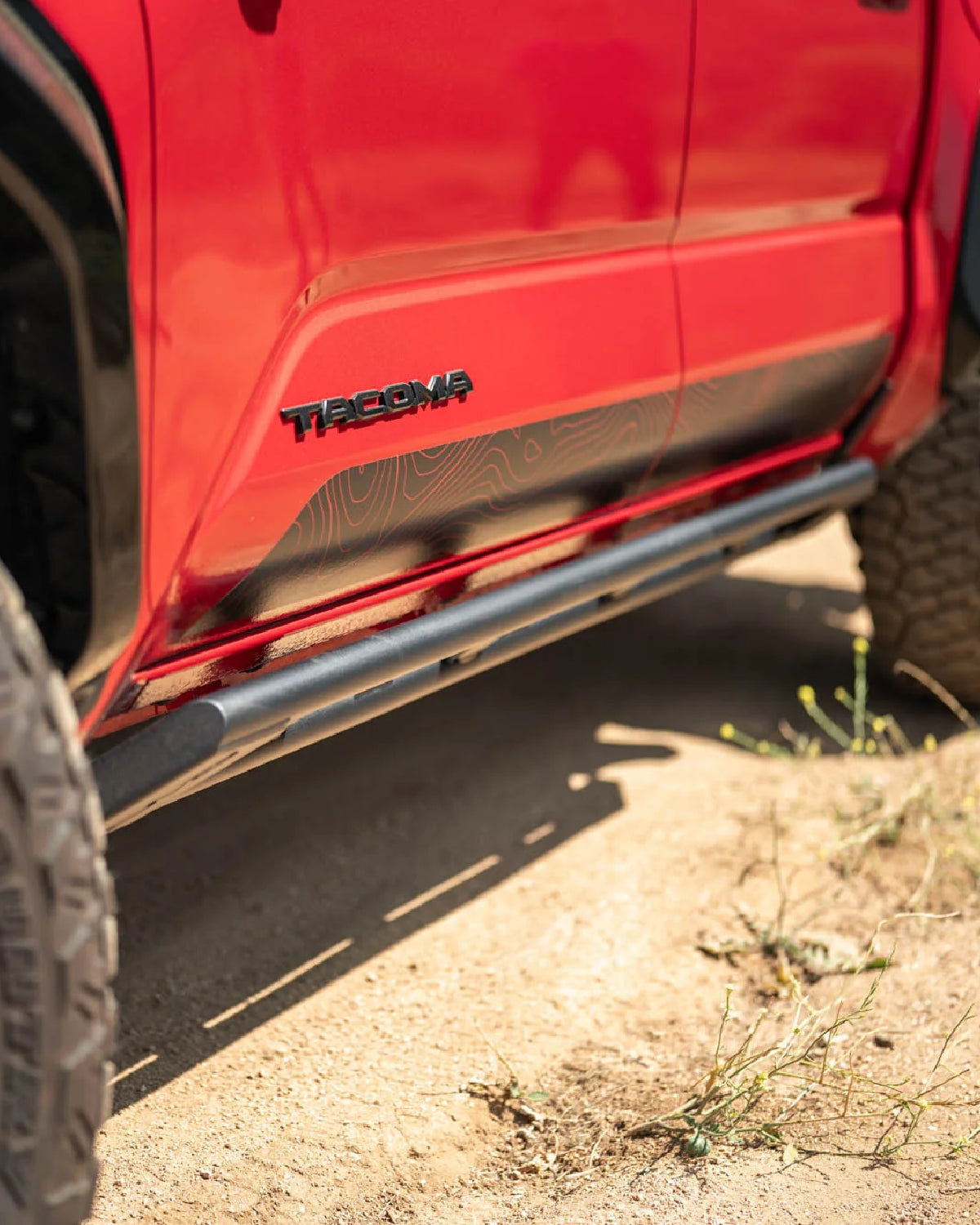 DV8 Offroad Rock Sliders for 4th-Gen Tacoma Double Cab (2024–Present) - Pair