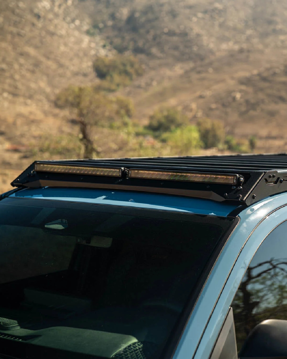 DV8 Offroad Roof Rack Front Fairing with 42 in Light Bar Cutout for 6th-Gen 4Runner (2025–Present)