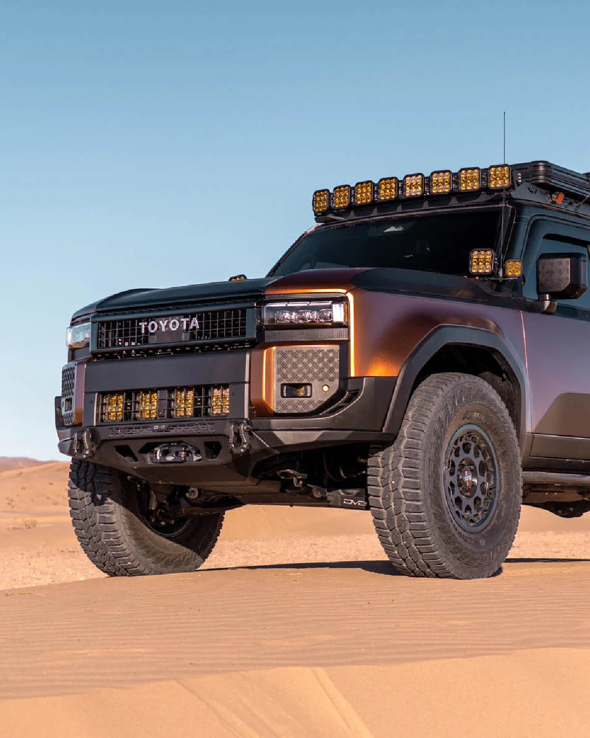 DV8 Offroad Spec Series Front Bumper for Land Cruiser 250 Series (2024–Present)