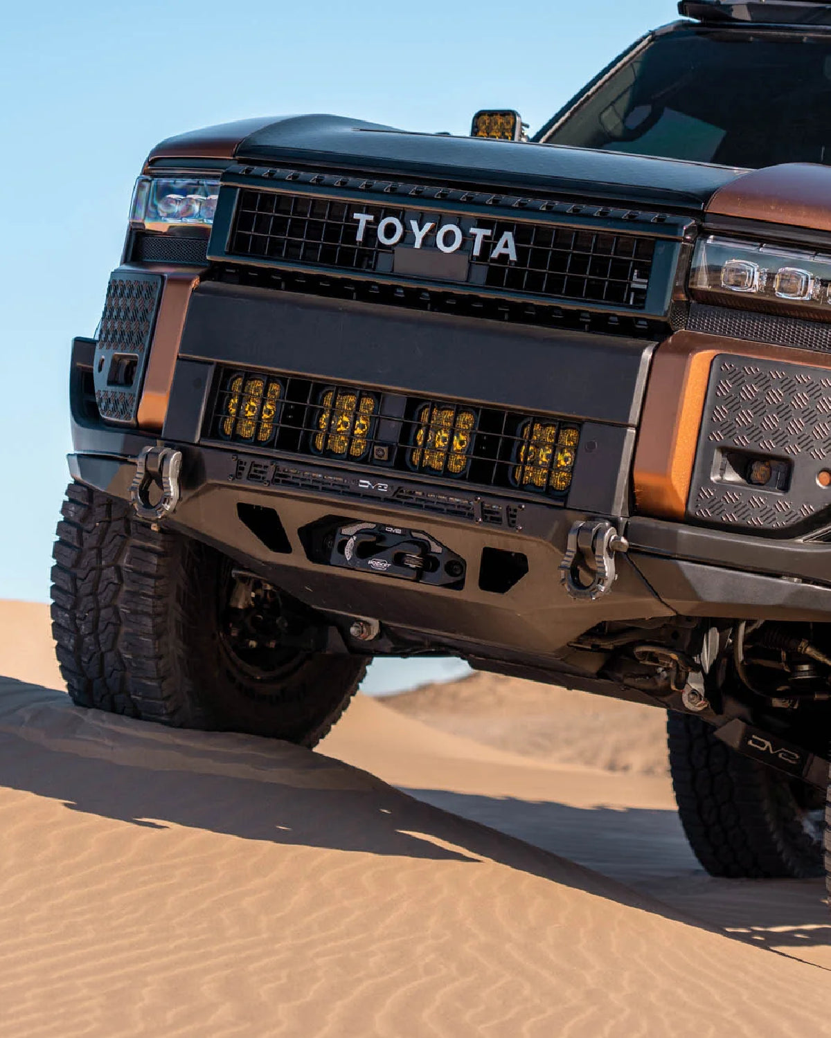 DV8 Offroad Spec Series Front Bumper for Land Cruiser 250 Series (2024–Present)