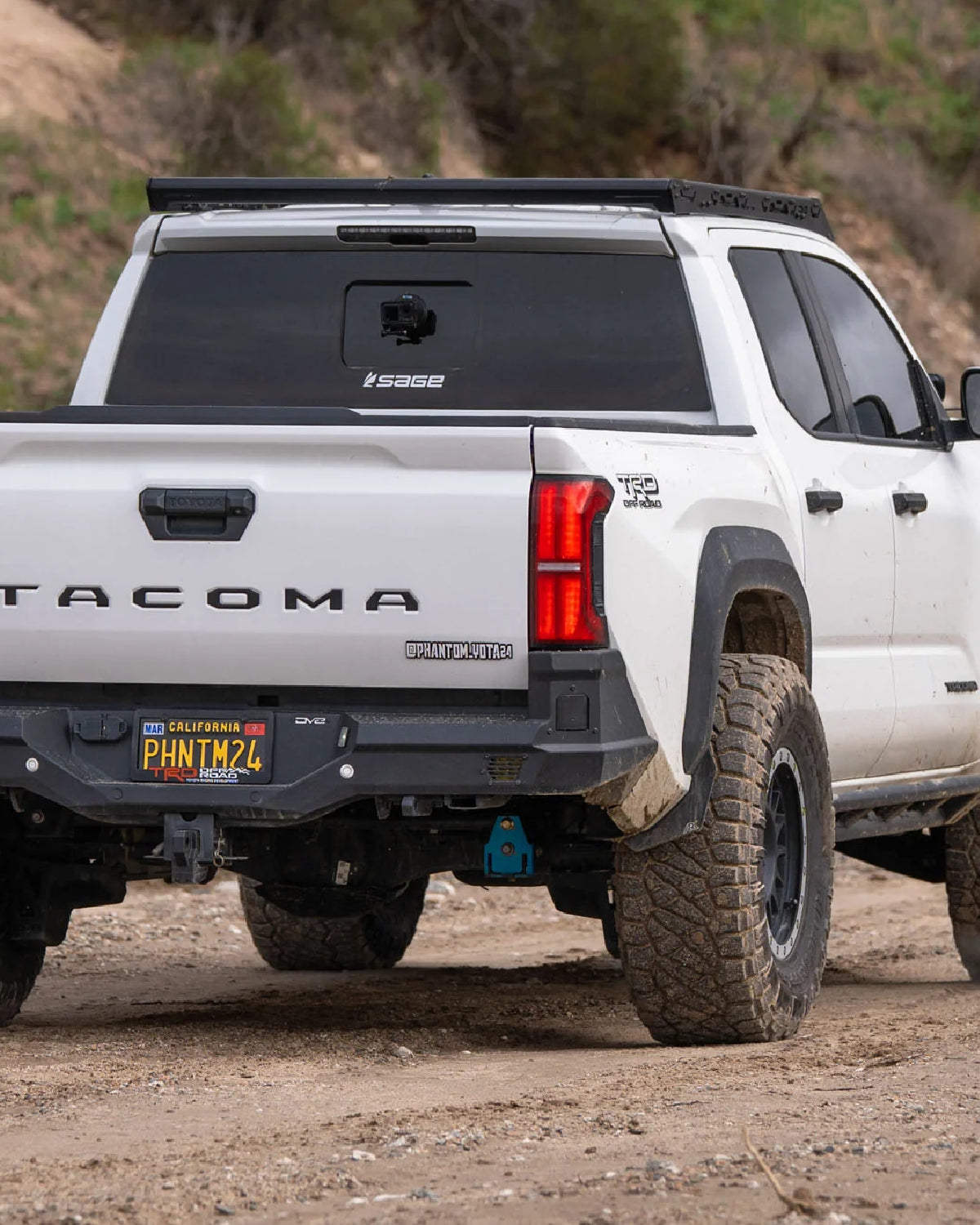 DV8 Offroad Spec Series Roof Rack for 4th-Gen Tacoma Double Cab (2024–Present)