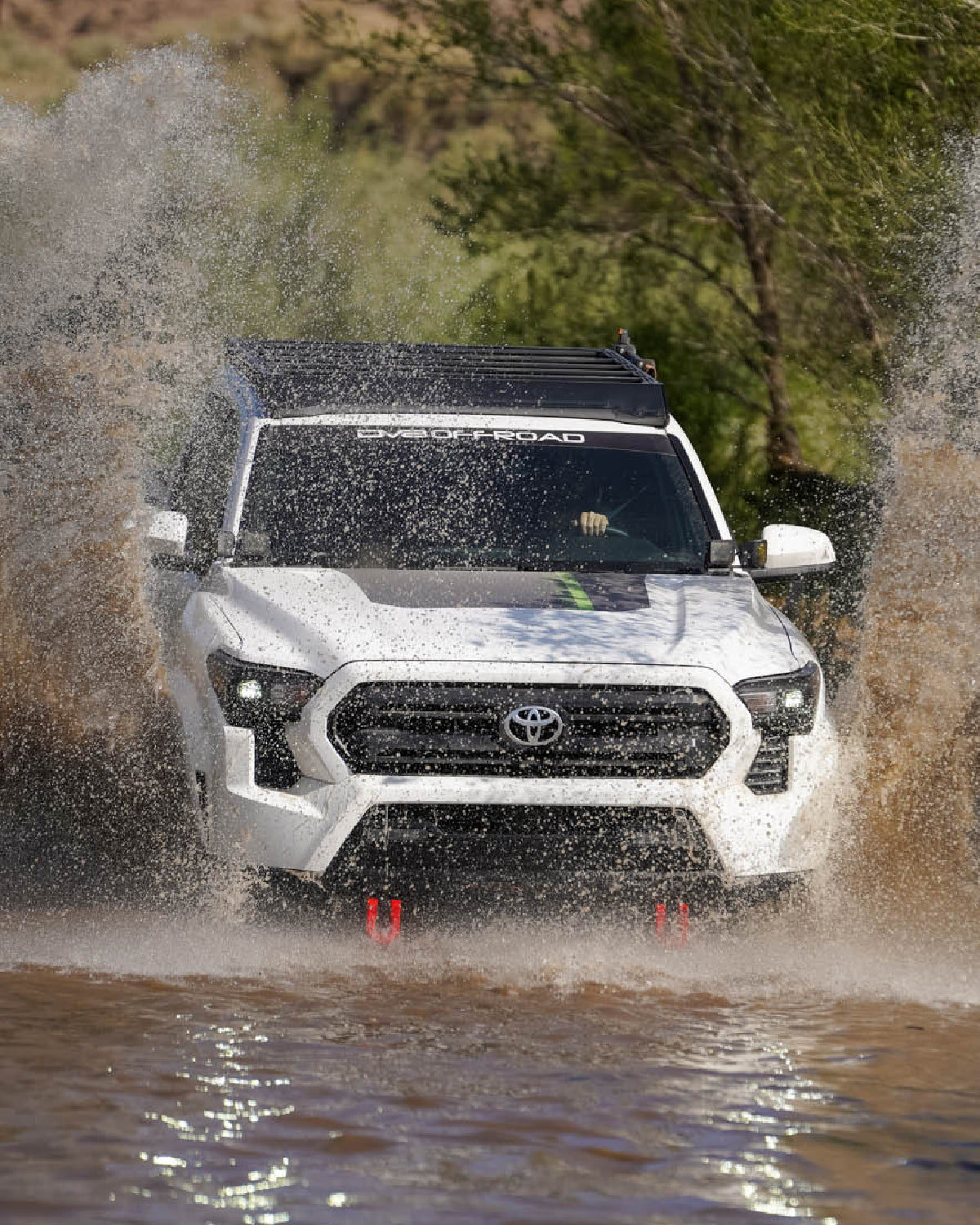 DV8 Offroad Spec Series Roof Rack for 4th-Gen Tacoma Double Cab (2024–Present)