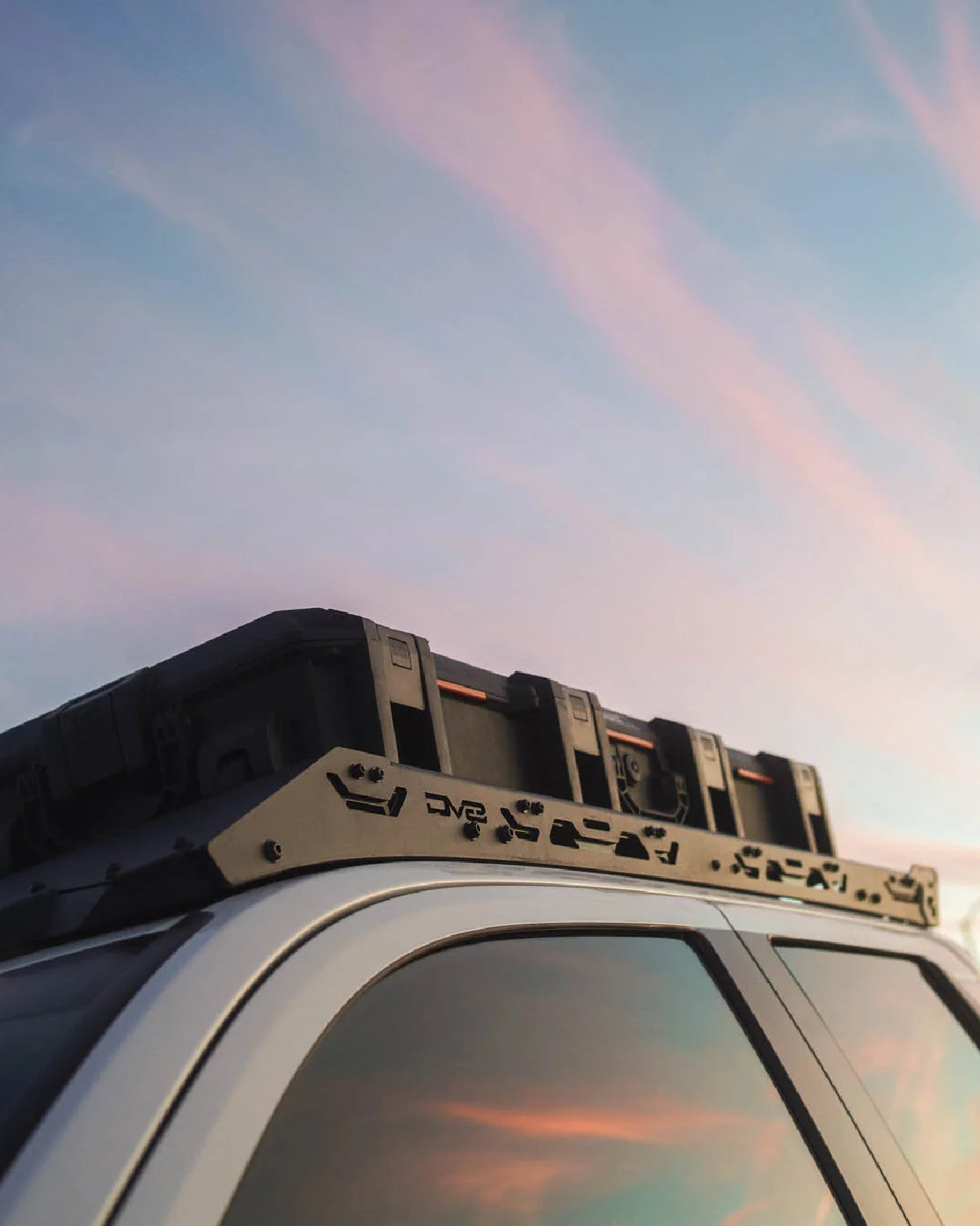 DV8 Offroad Spec Series Roof Rack for 4th-Gen Tacoma Double Cab (2024–Present)