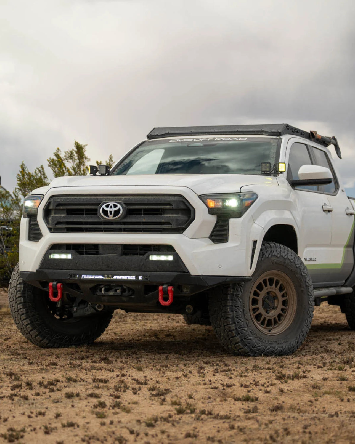 DV8 Offroad Spec Series Roof Rack for 4th-Gen Tacoma Double Cab (2024–Present)