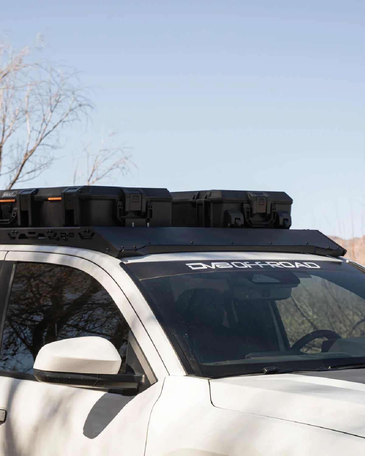 DV8 Offroad Spec Series Roof Rack for 4th-Gen Tacoma Double Cab (2024–Present)