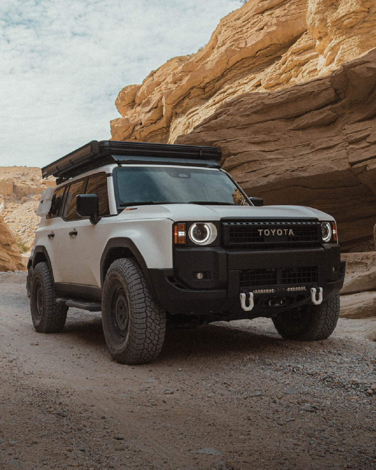 DV8 Offroad Spec Series Roof Rack with Standard Fairing for Land Cruiser 250 Series (2024–Present)