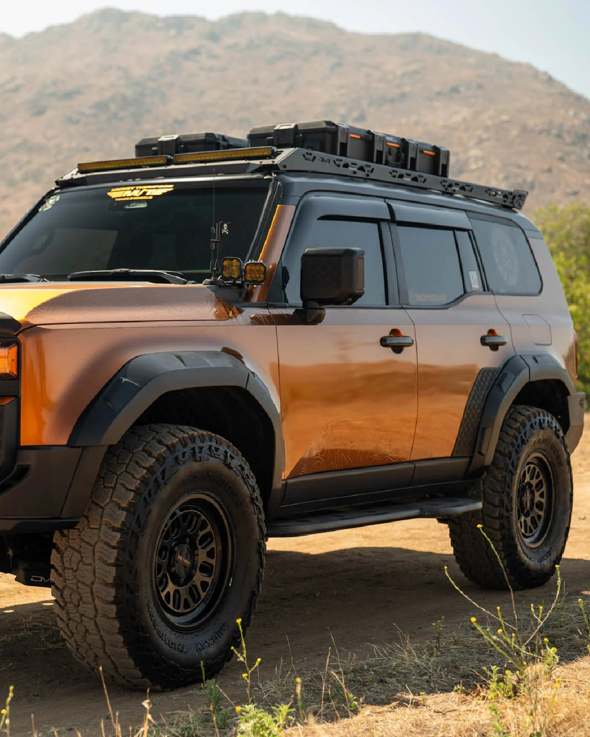 DV8 Offroad Spec Series Roof Rack with Standard Fairing for Land Cruiser 250 Series (2024–Present)