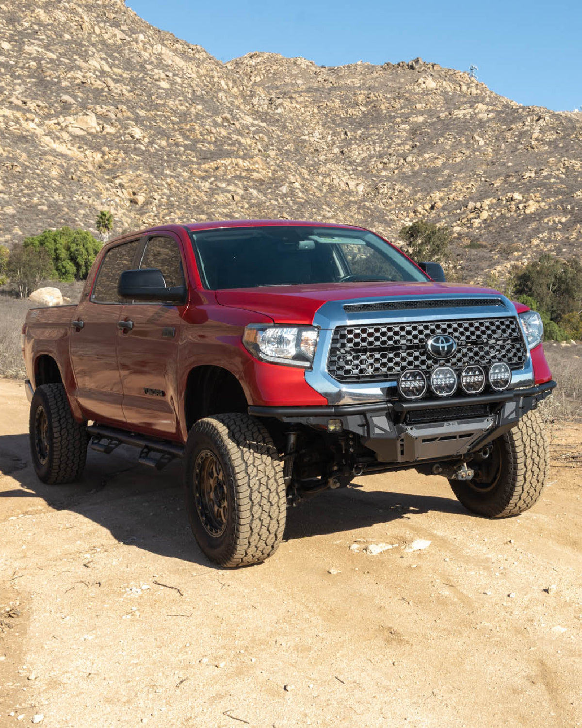 DV8 Offroad Tubular Front Bumper for 2.5-Gen Tundra (2014–2021)