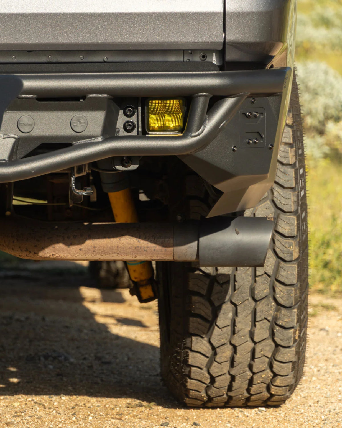 DV8 Offroad Tubular Rear Bumper for 2.5-Gen Tundra (2014–2021)