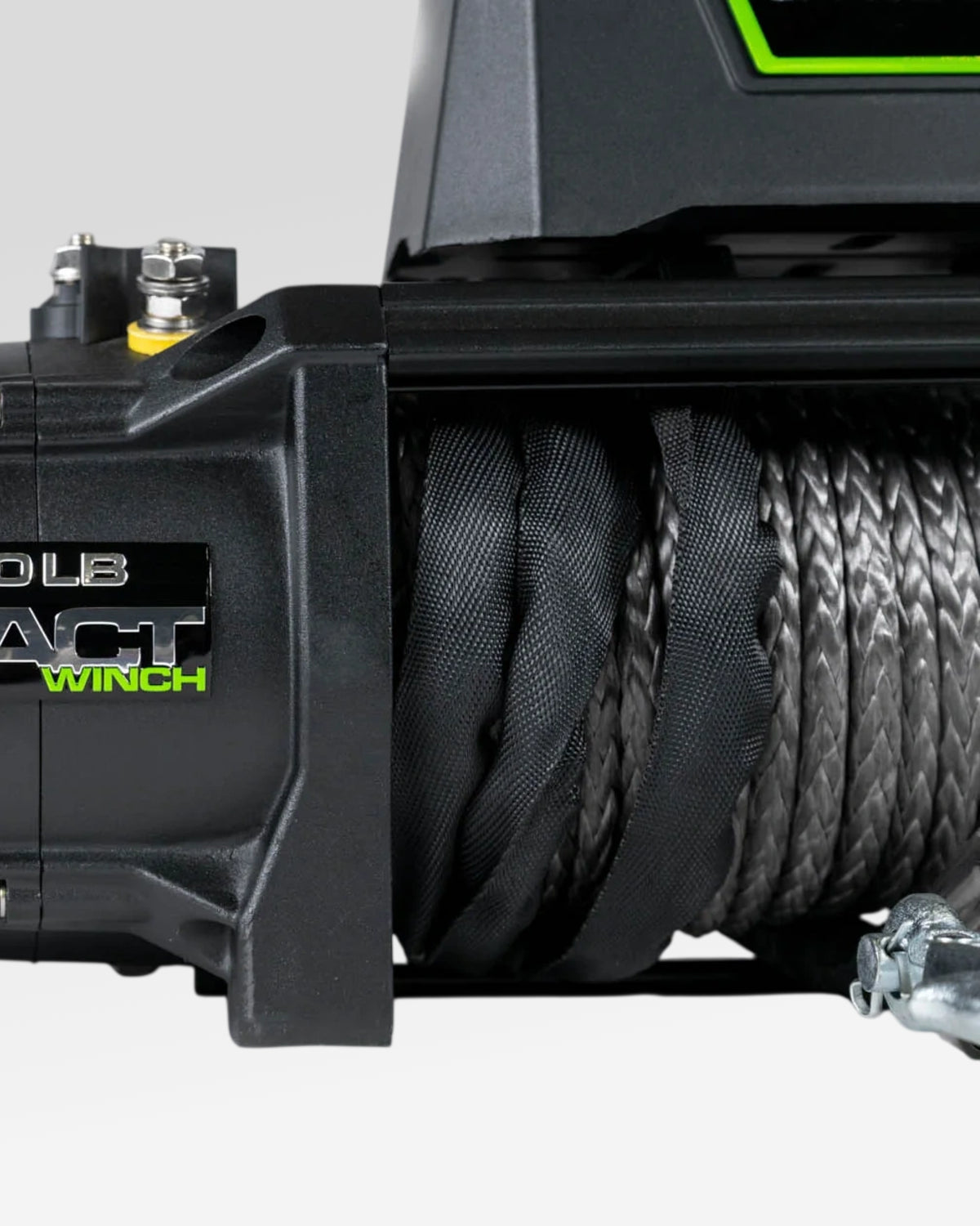 DV8 Offroad Xtract 12,000 lb Winch with Synthetic Winch Rope
