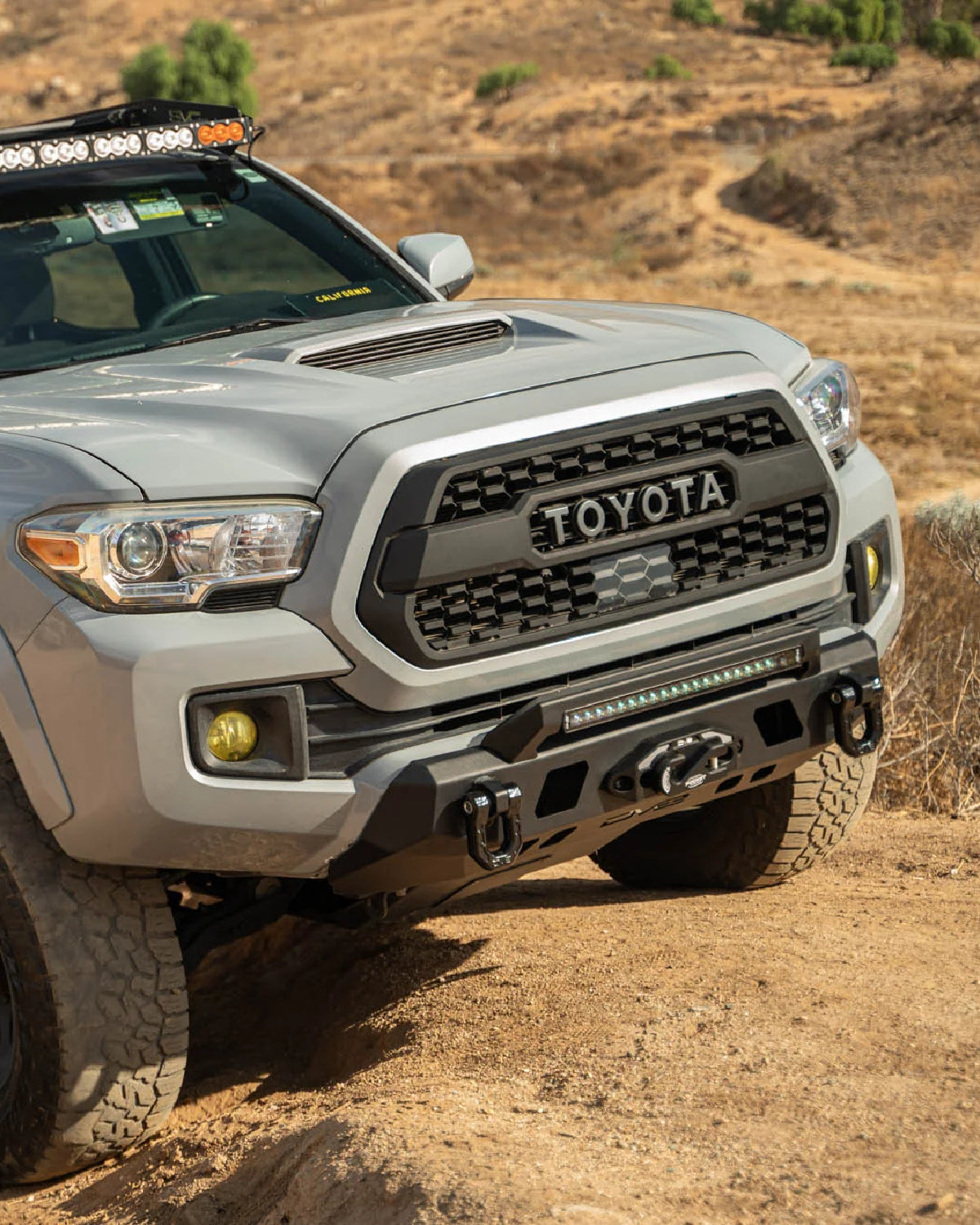 DV8 Offroad v2 Low-Profile Front Bumper for 3rd-Gen Tacoma (2016–2023)