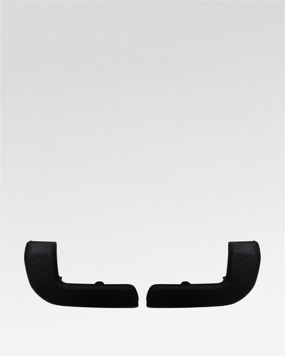 Ecoological BumperShellz Rear Bumper Corner Overlays in Black Bed Liner Paint for 3rd-Gen Tacoma (2016–2023) - Pair