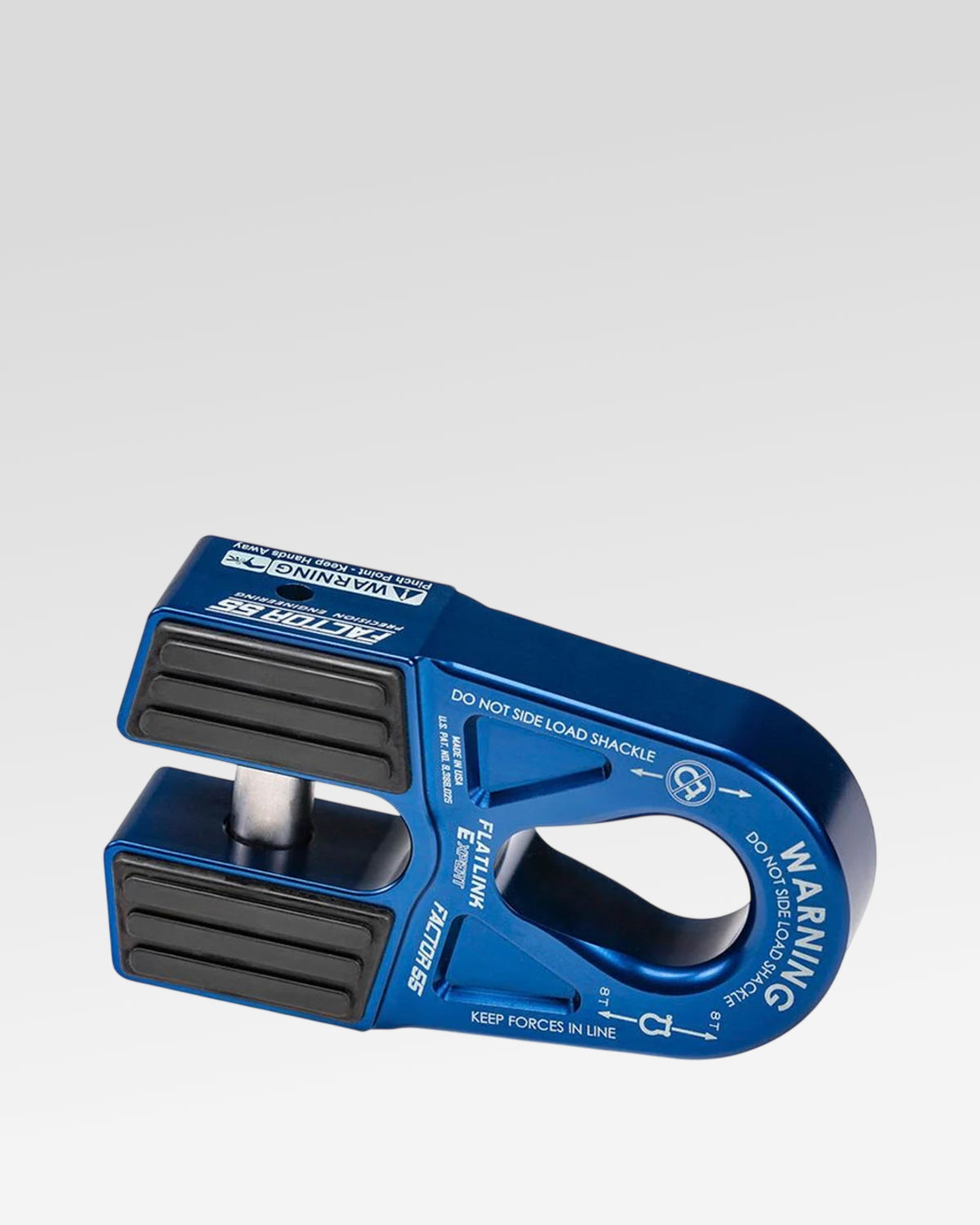 Factor 55 FlatLink Expert Winch Shackle Mount in Blue