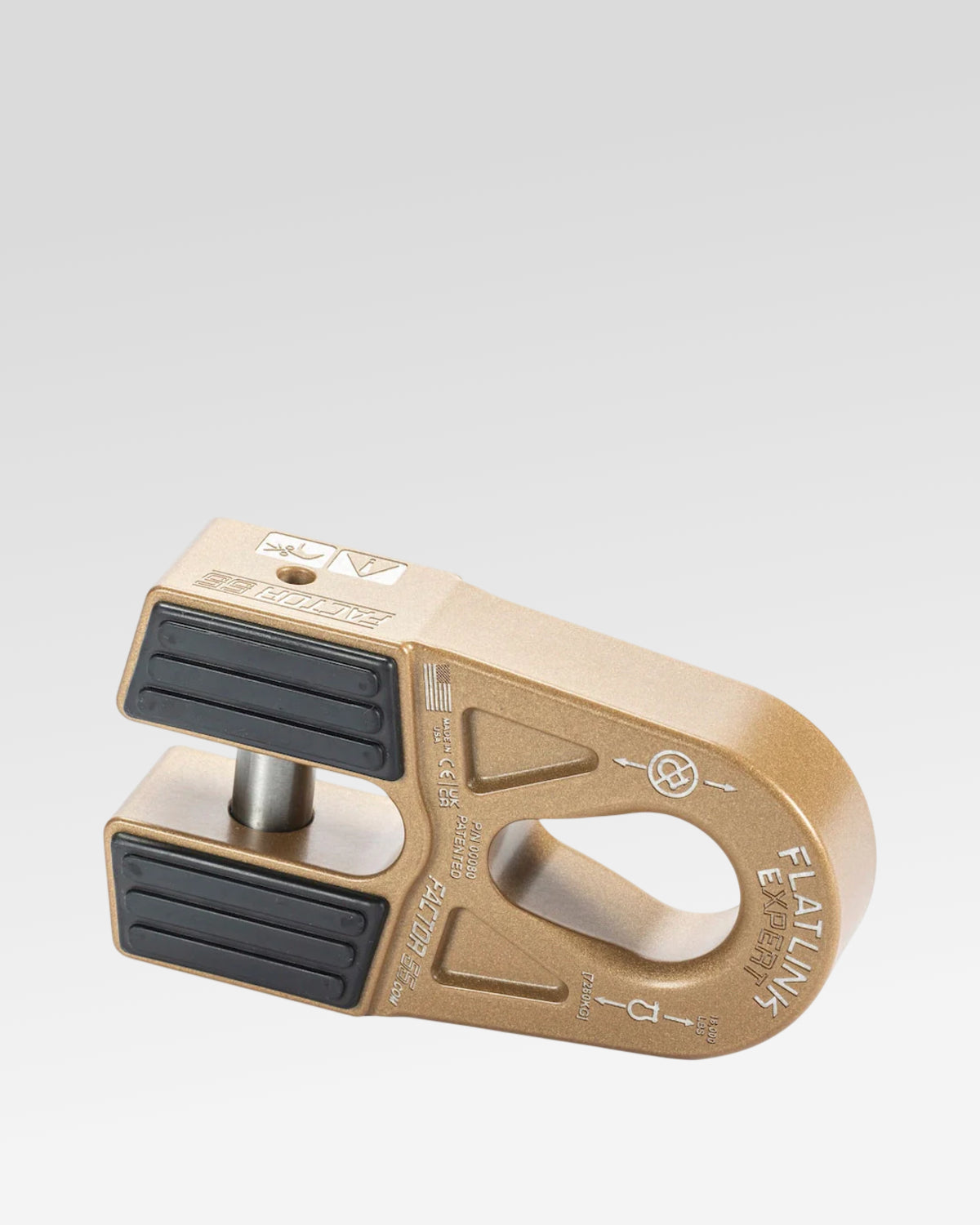 Factor 55 FlatLink Expert Winch Shackle Mount in Bronze