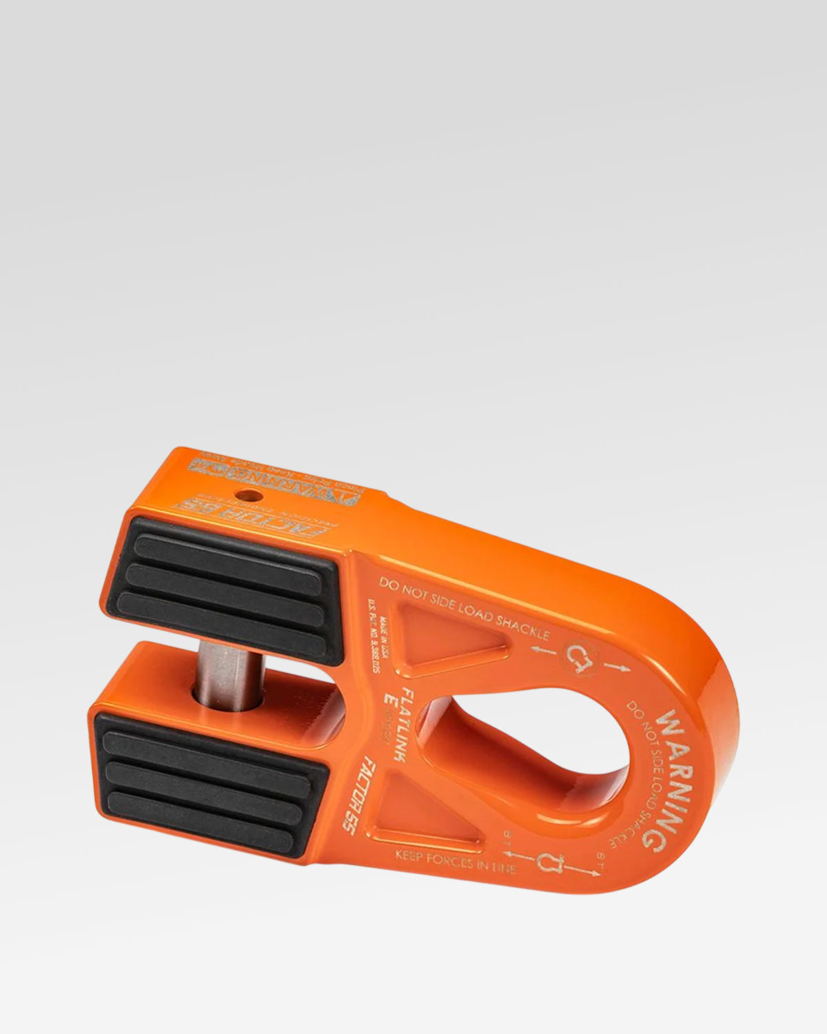 Factor 55 FlatLink Expert Winch Shackle Mount in Orange