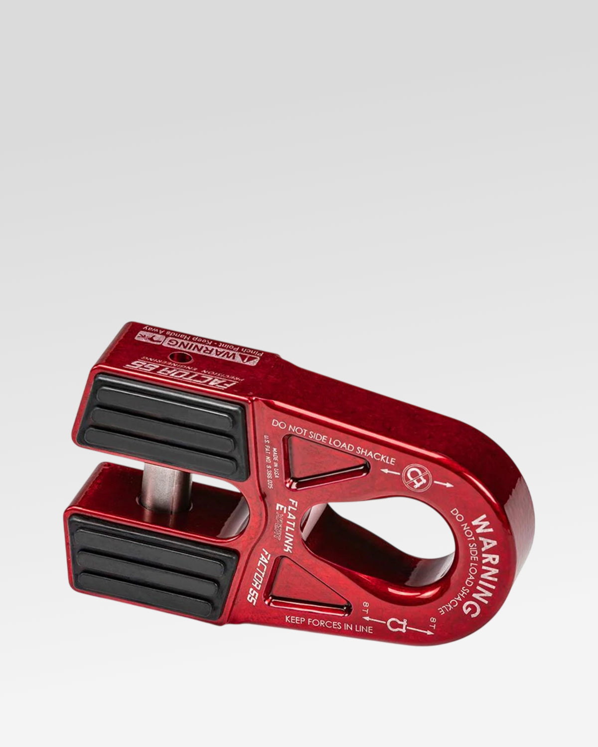 Factor 55 FlatLink Expert Winch Shackle Mount in Red