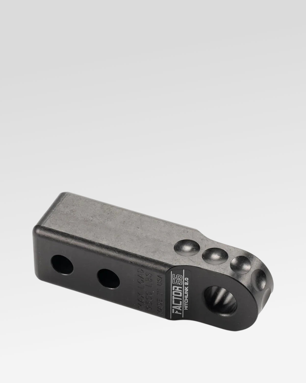 Factor 55 HitchLink 2 in Hitch Receiver Recovery Point in Black