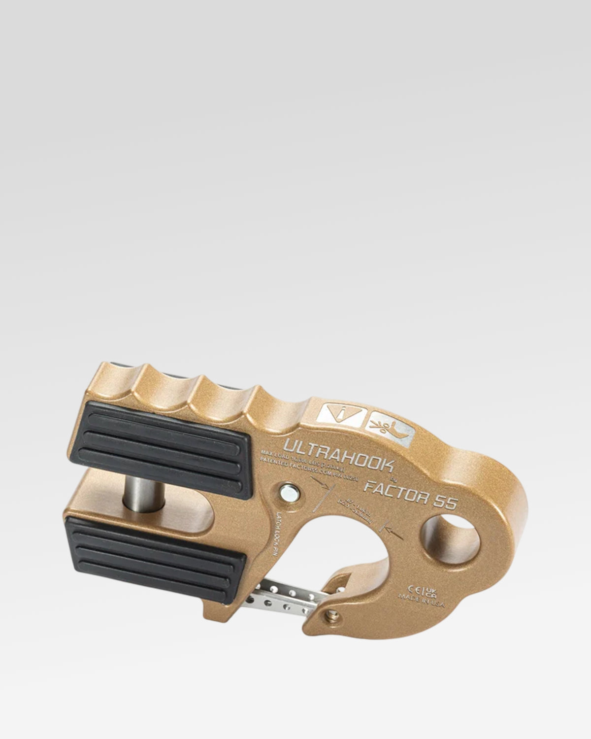 Factor 55 UltraHook Winch Hook in Bronze