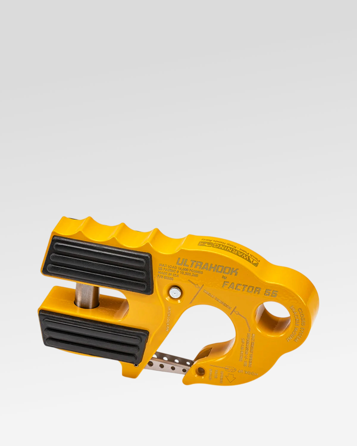 Factor 55 UltraHook Winch Hook in Yellow