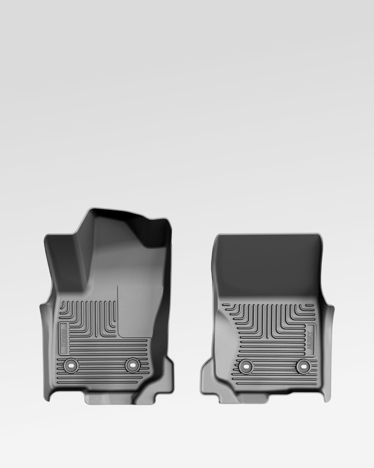 Husky Liners Weatherbeater First-Row Floor Mats in Black for 6th-Gen 4Runner (2025–Present) - Pair