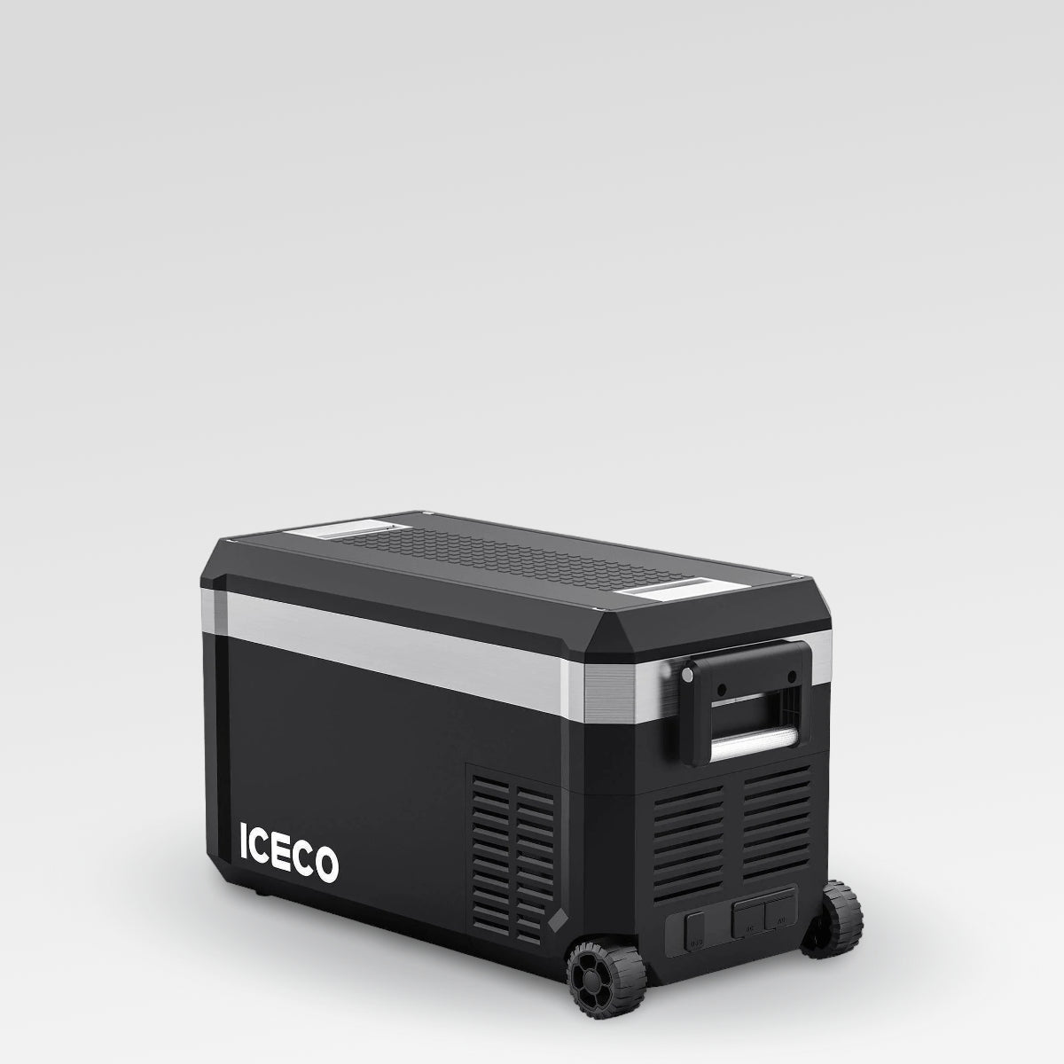 Iceco JP30 Pro 31 qt Single-Zone Wheeled Fridge-Freezer in Black 