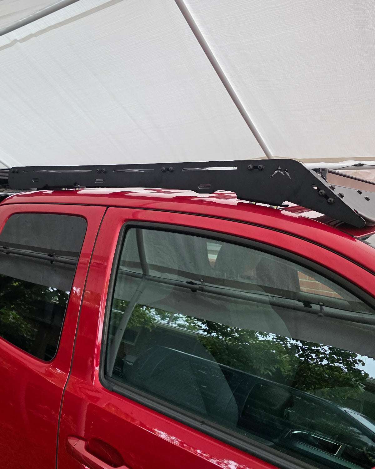 Martin Off-Road Roof Rack with 40 in Light Bar Cutout Fairing for Toyota Tacoma Access Cab (2005–2023)