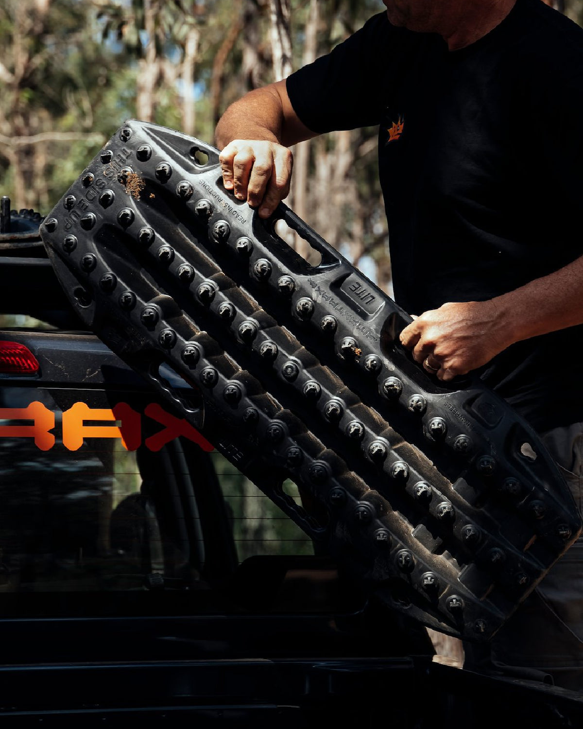 Maxtrax Lite Traction Boards in Black - Pair