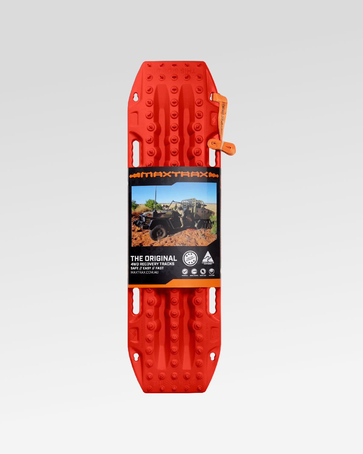 Maxtrax Mk II Traction Boards in FJ Red - Pair
