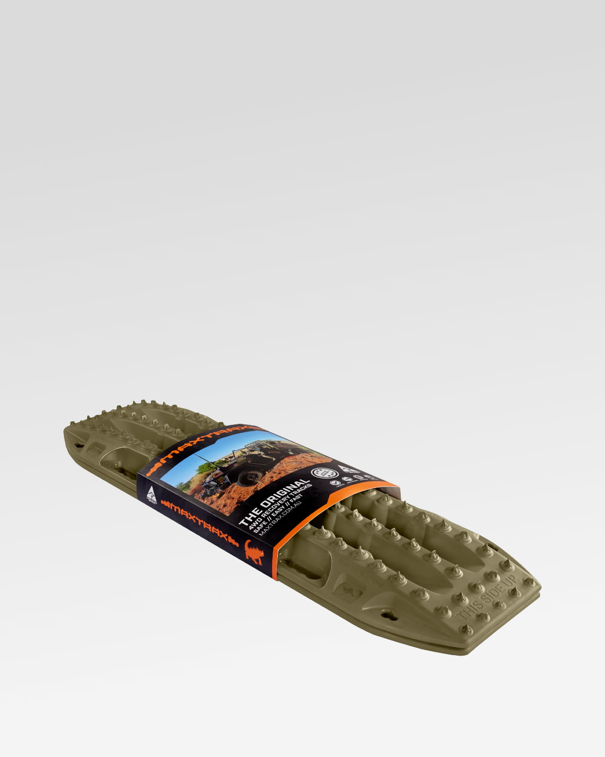 Maxtrax Mk II Traction Boards in Olive Drab Green - Pair