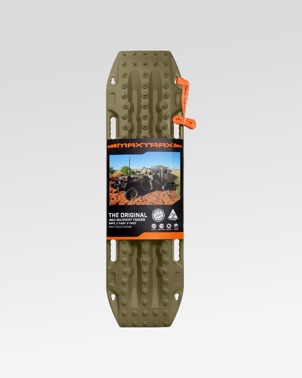 Maxtrax Mk II Traction Boards in Olive Drab Green - Pair