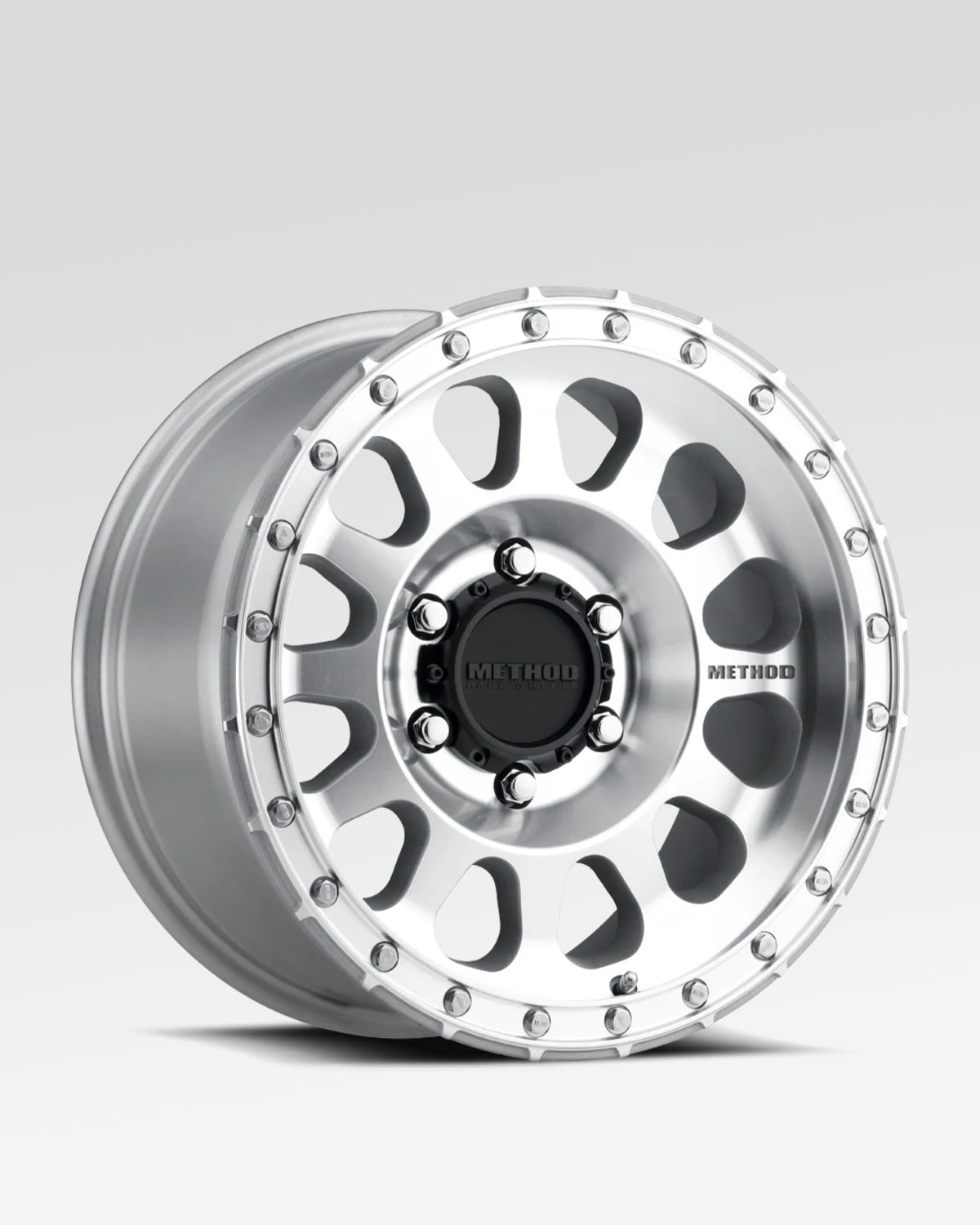 Method Race Wheels 315 17 x 8.5 in Wheel in Machined Finish with 0 mm Offset and 6 x 139.7 mm Bolt Pattern
