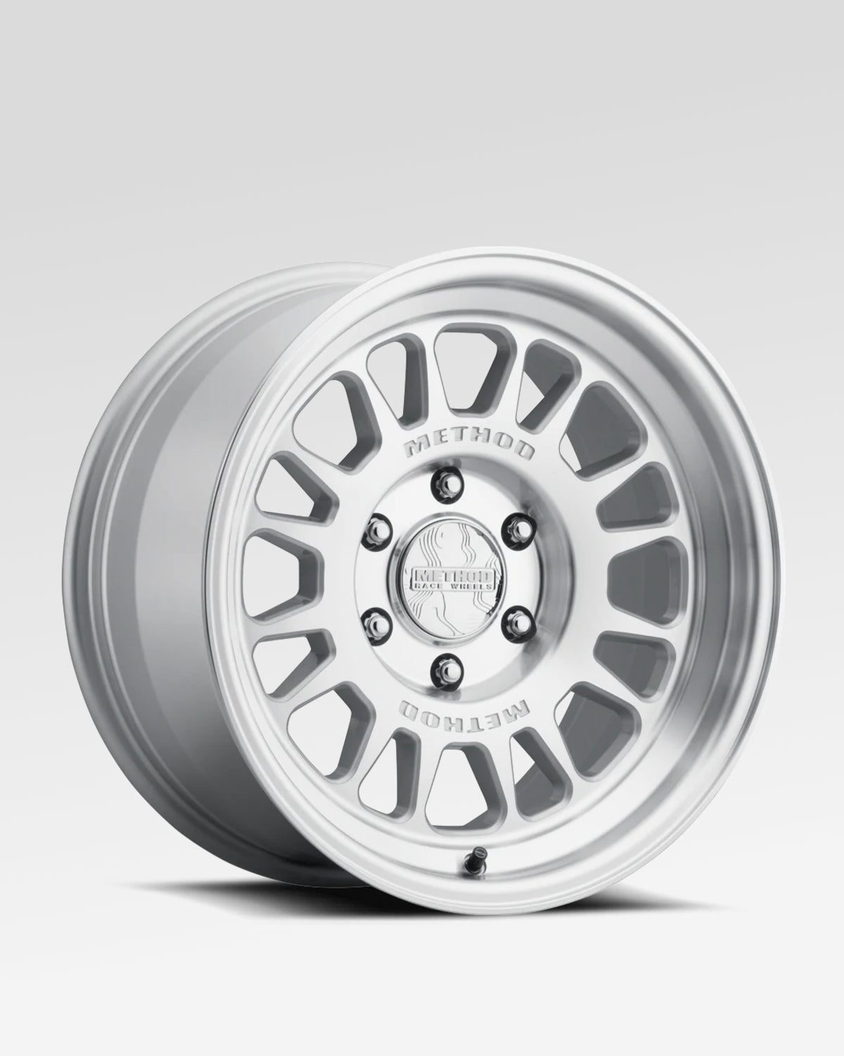 Method Race Wheels 318 17 x 8.5 in Wheel in Machined Finish with 25 mm Offset and 6 x 139.7 mm Bolt Pattern