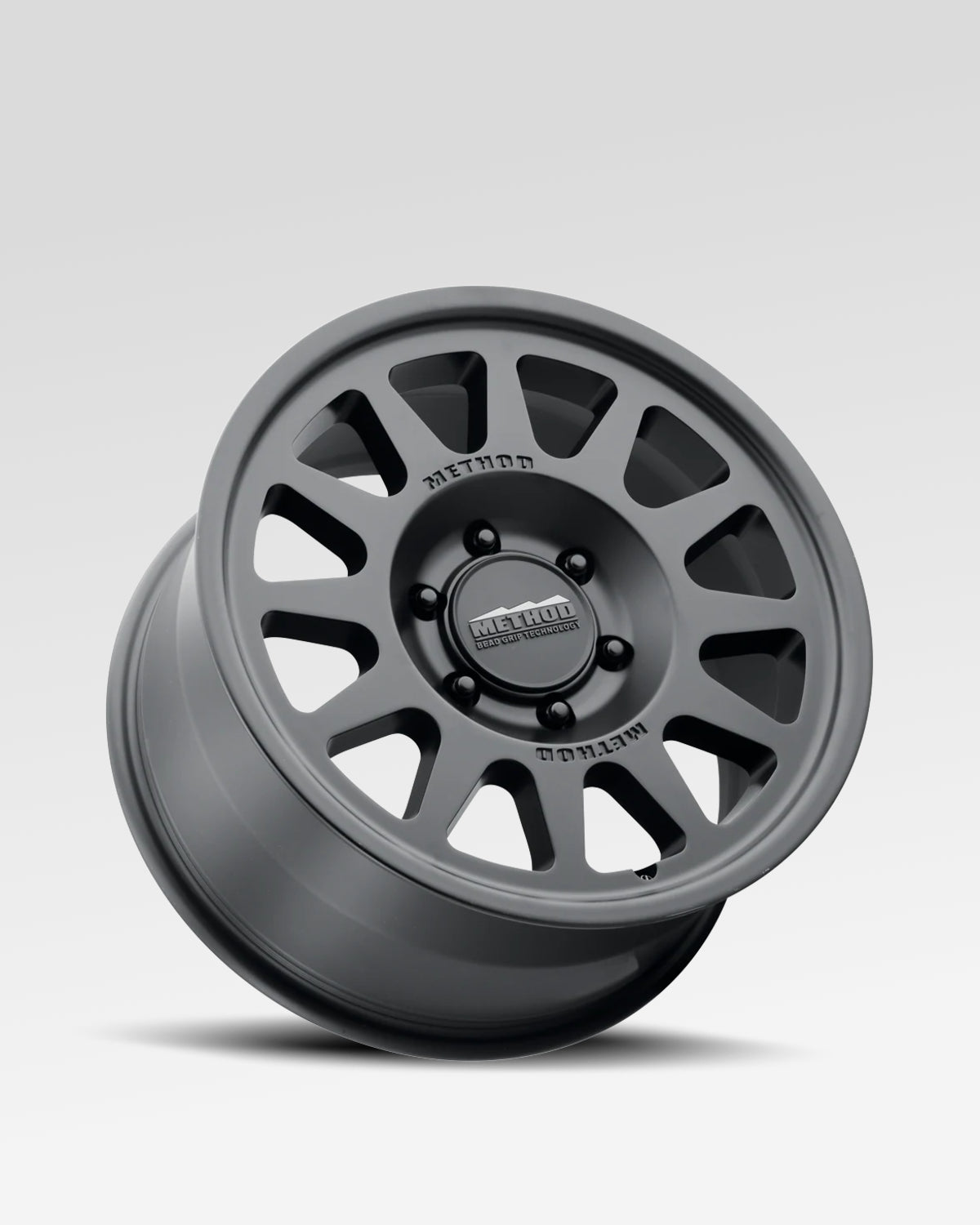 Method Race Wheels 703-HD Bead Grip 18 x 9 in Bead-Retention Wheel in Matte Black with 40 mm Offset and 6 x 139.7 mm Bolt Pattern
