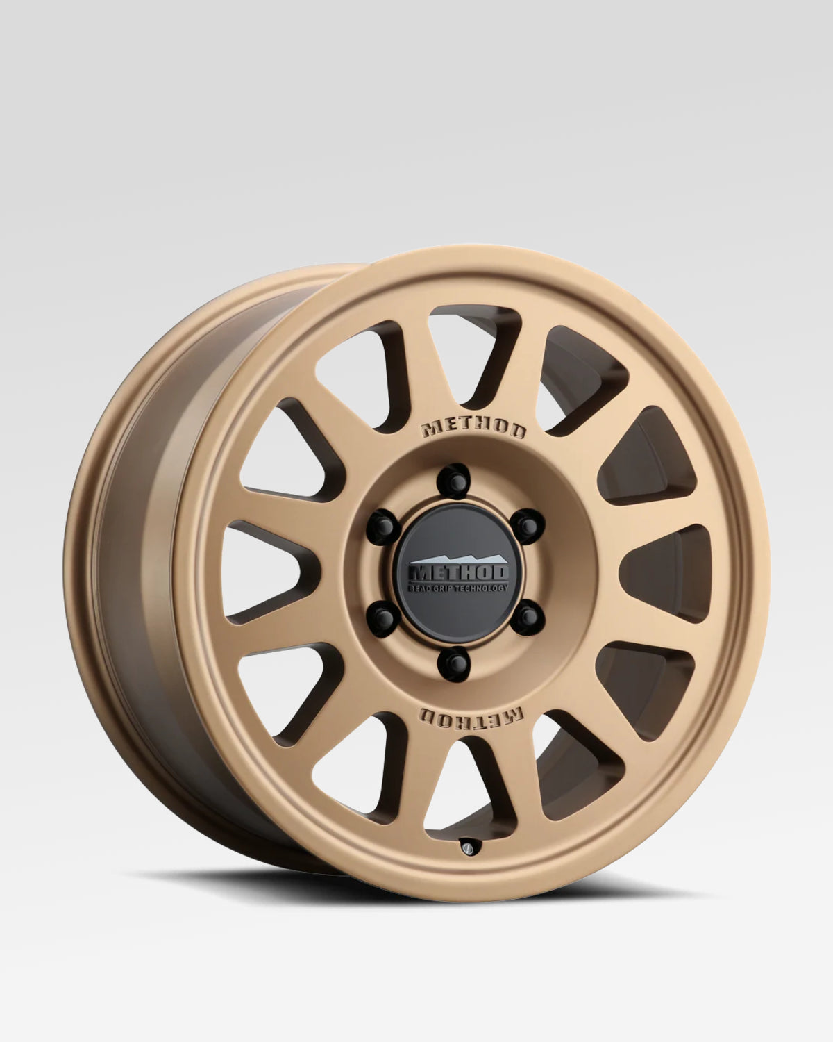 Method Race Wheels 703-HD Bead Grip 18 x 9 in Bead-Retention Wheel in Method Bronze with 40 mm Offset and 6 x 139.7 mm Bolt Pattern