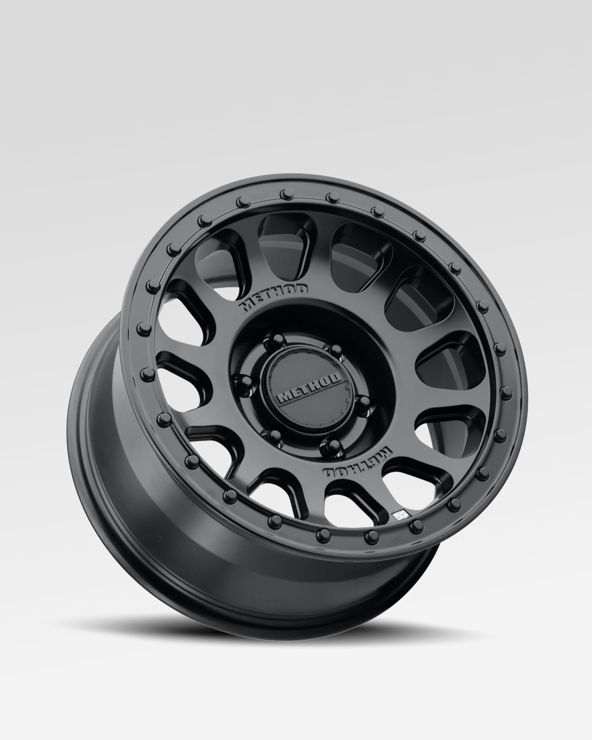 Method Race Wheels 709-HD Bead Grip 17 x 8.5 in Bead-Retention Wheel in Matte Black with 0 mm Offset and 6 x 139.7 mm Bolt Pattern