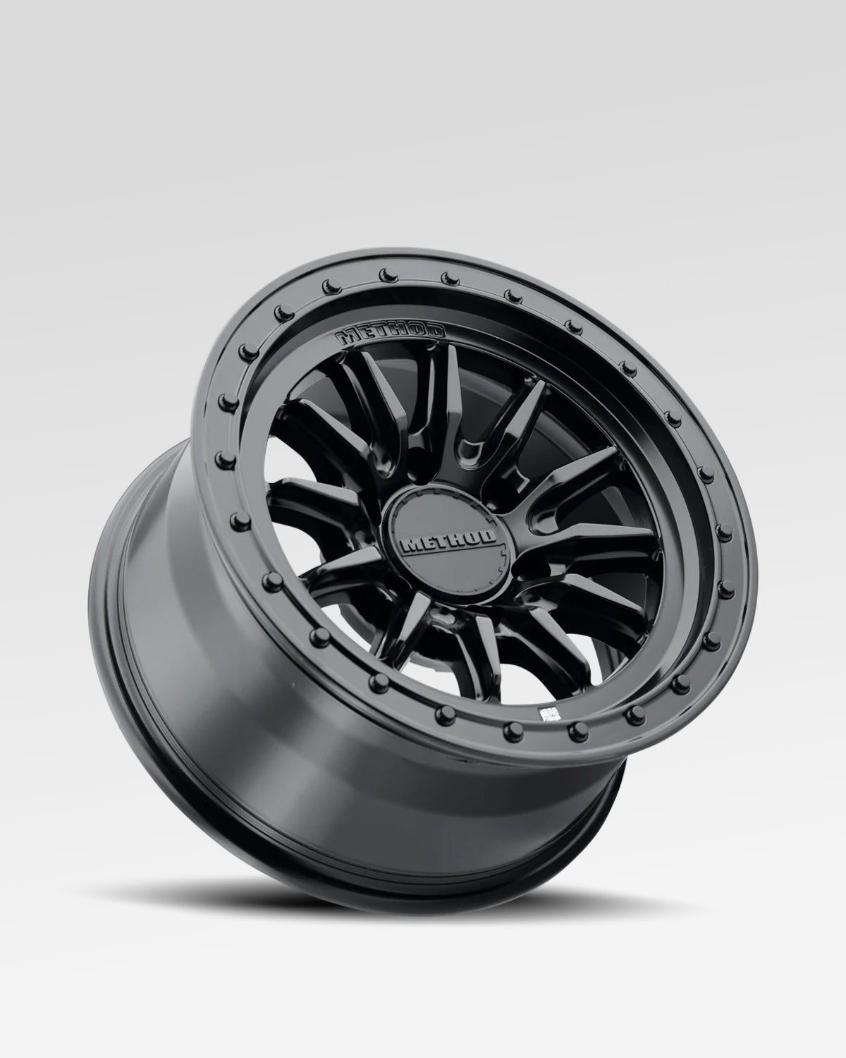 Method Race Wheels 711-HD Bead Grip 17 x 8.5 in Bead-Retention Wheel in Matte Black with 25 mm Offset and 6 x 139.7 mm Bolt Pattern