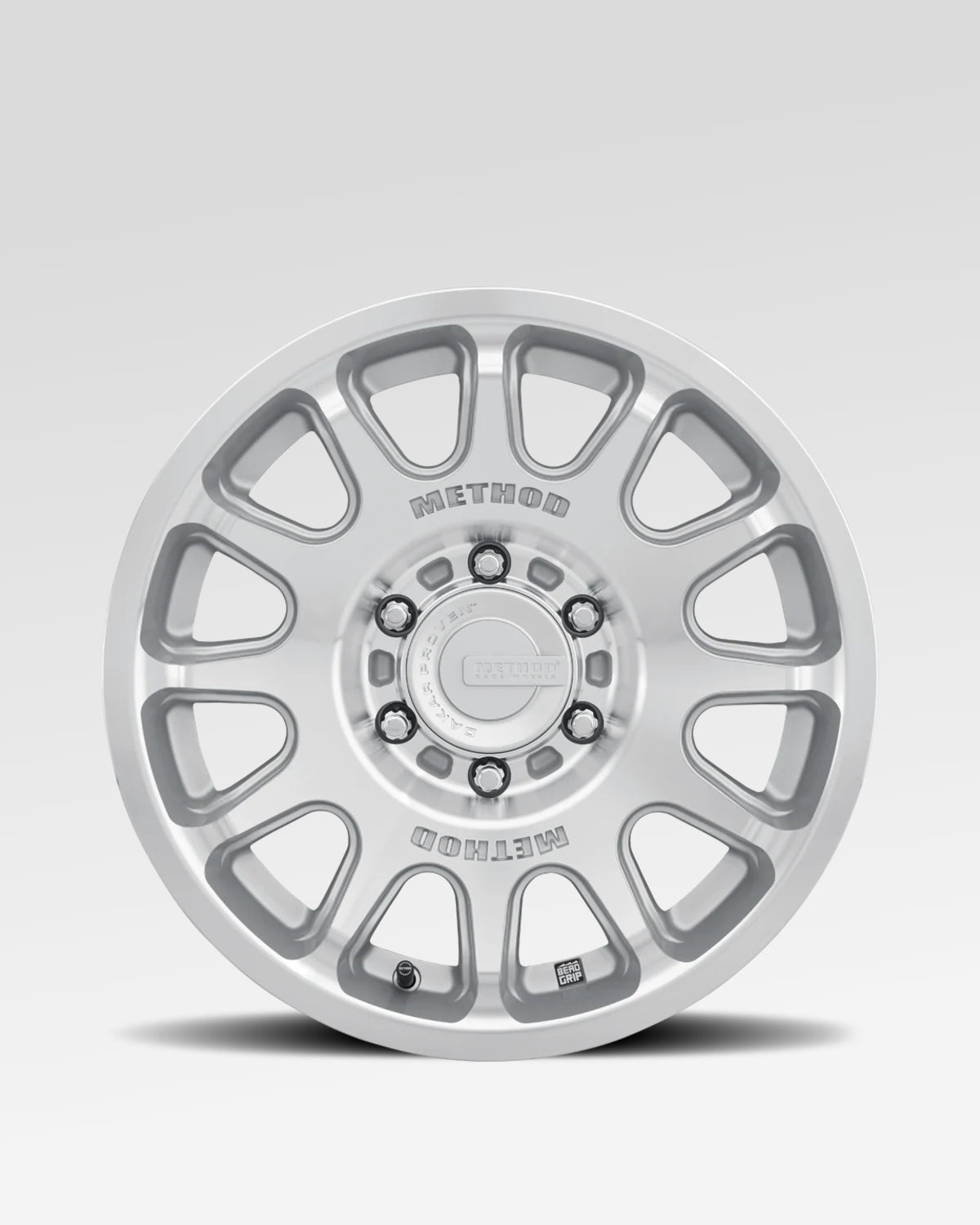Method Race Wheels 712 Bead Grip 17 x 8.5 in Bead-Retention Wheel in Machined Finish with 0 mm Offset and 6 x 139.7 mm Bolt Pattern