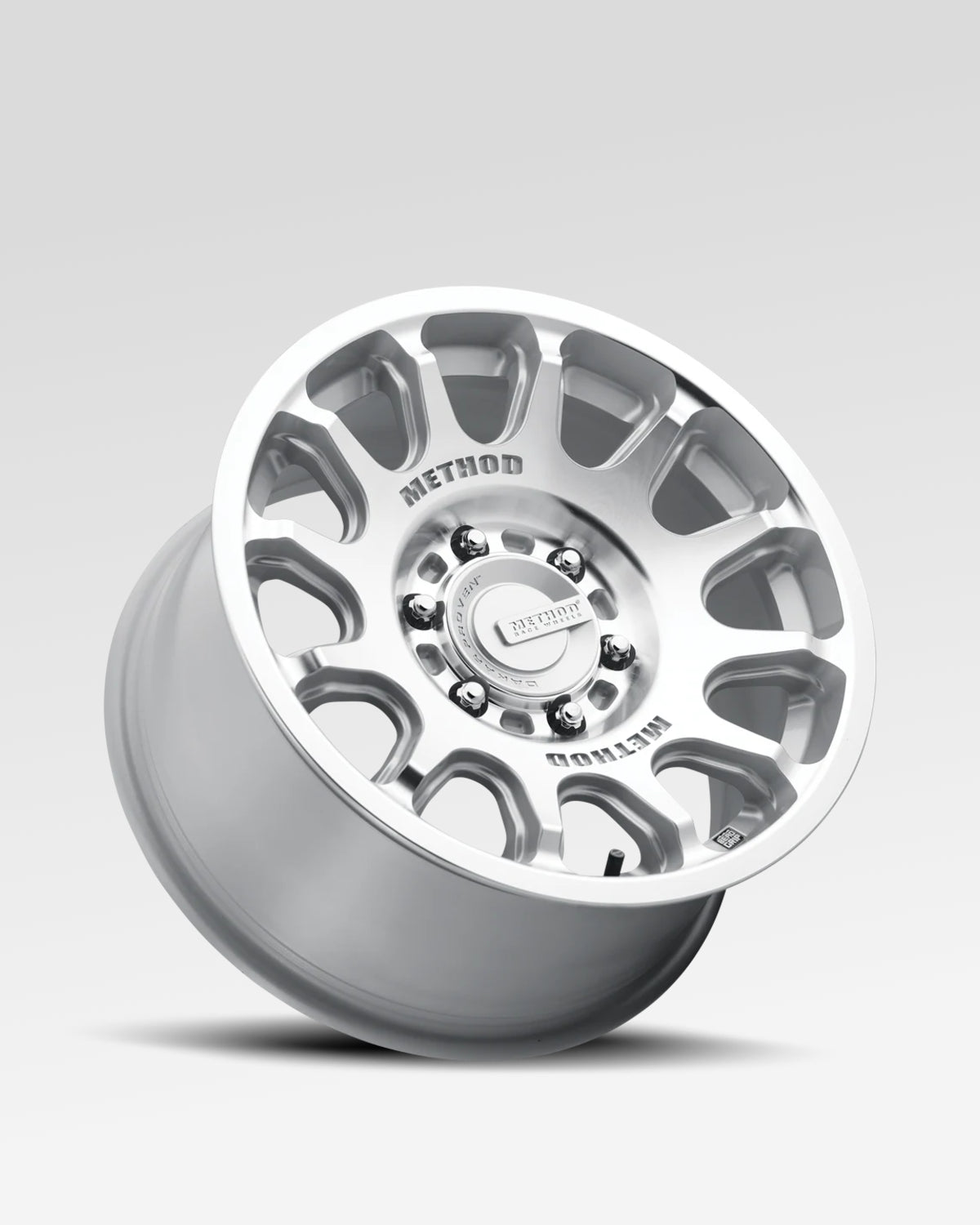 Method Race Wheels 712 Bead Grip 17 x 8.5 in Bead-Retention Wheel in Machined Finish with 0 mm Offset and 6 x 139.7 mm Bolt Pattern