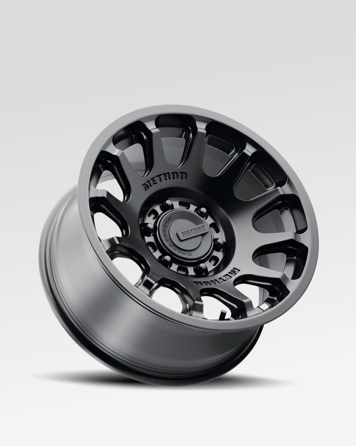 Method Race Wheels 712 Bead Grip 17 x 8.5 in Bead-Retention Wheel in Matte Black with 25 mm Offset and 6 x 139.7 mm Bolt Pattern