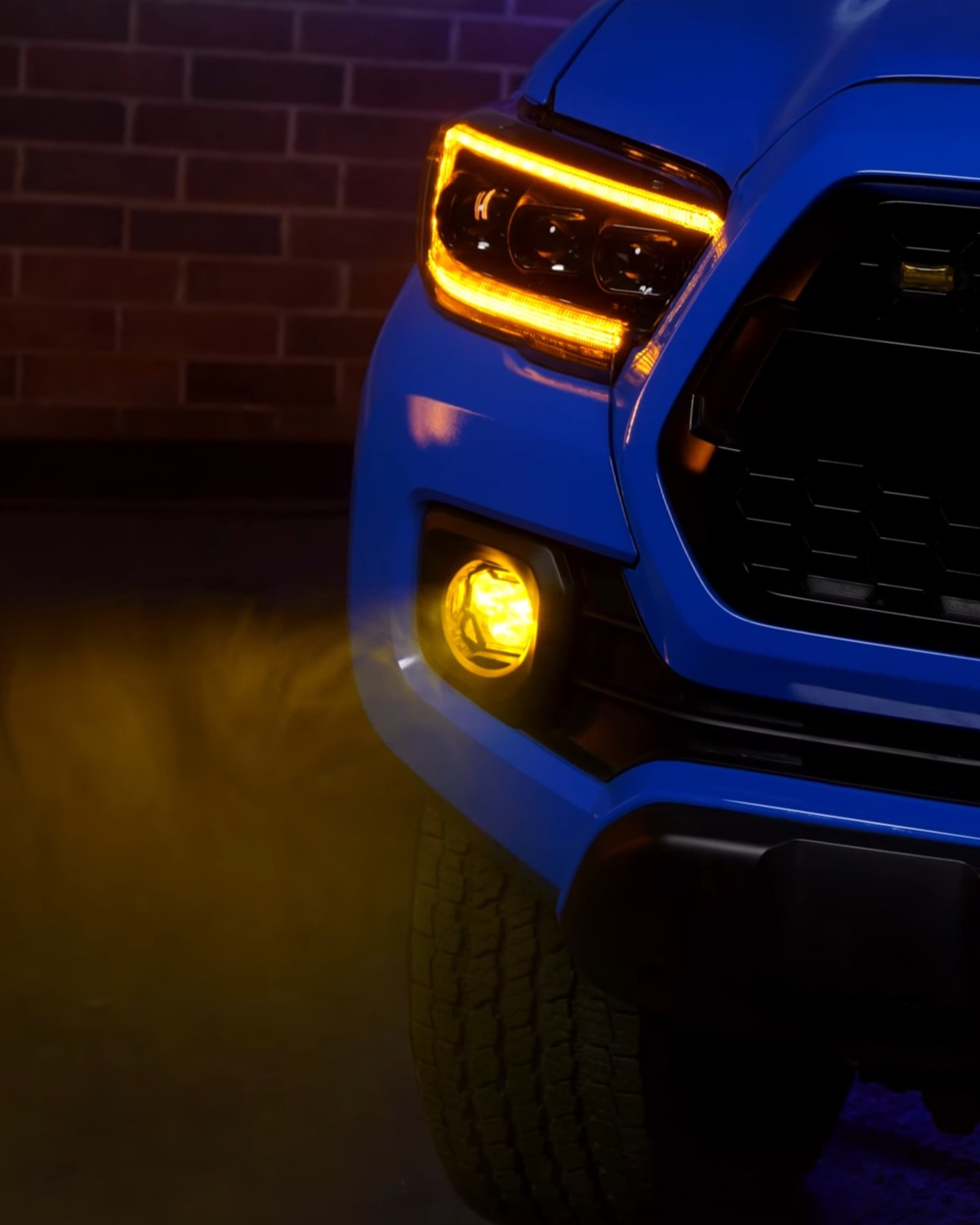 Morimoto 4Banger 2.0 HXB LED Fog Light Kit with SAE Wide Beam Pattern and Yellow Lens for Toyota Tacoma (2012–2023)