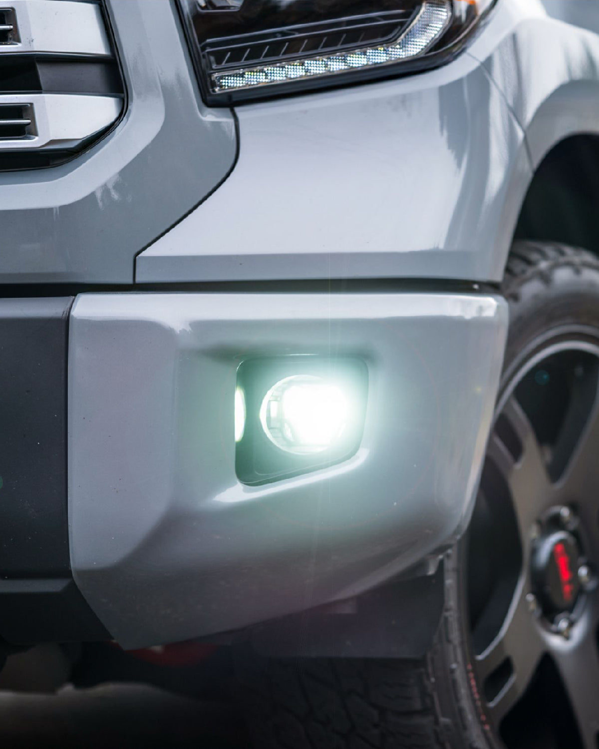 Morimoto 4Banger 2.0 HXB LED Fog Light Kit with Clear SAE Wide Lens for 2.5-Gen Tundra (2014–2021)