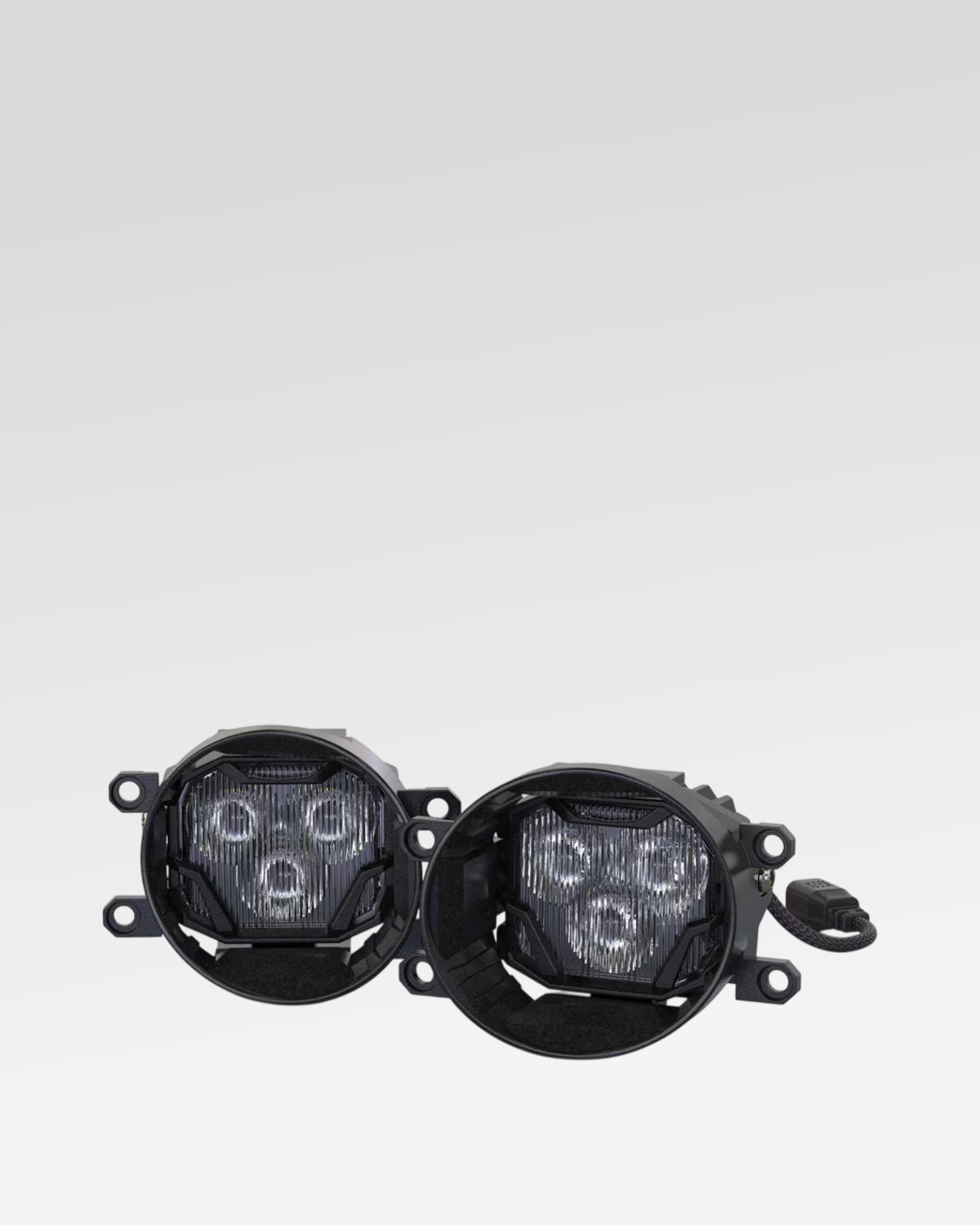 Morimoto 4Banger Type T Fog Light Mounting Brackets for Toyota Tacoma (2012–2023)) - Pair