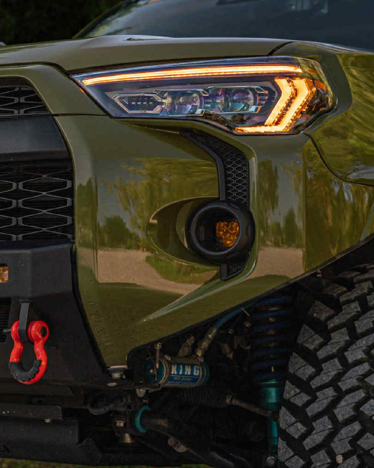 Morimoto 4Banger 2.0 NCS LED Fog Light Kit with SAE Wide Beam Pattern and Yellow Lens for 5th-Gen 4Runner (2010–2024)