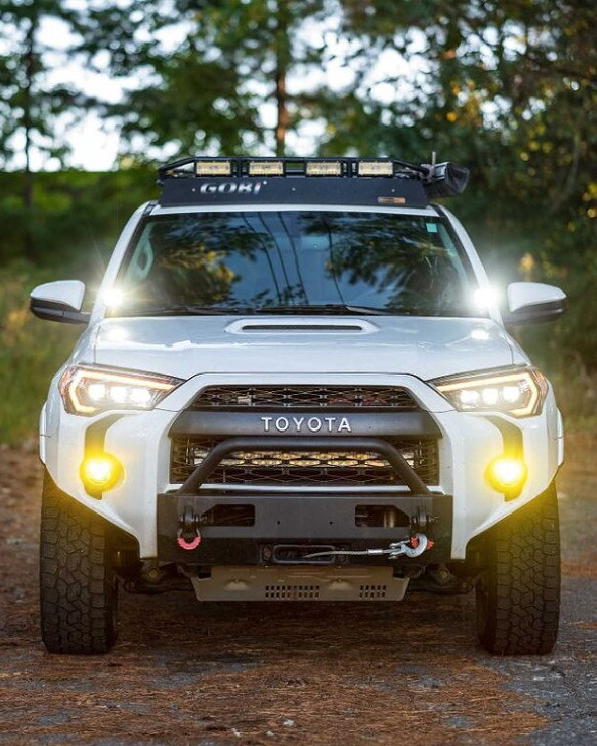 Morimoto Ditch Light Mounting Brackets for Toyota 4Runner (2003–2024) - Pair