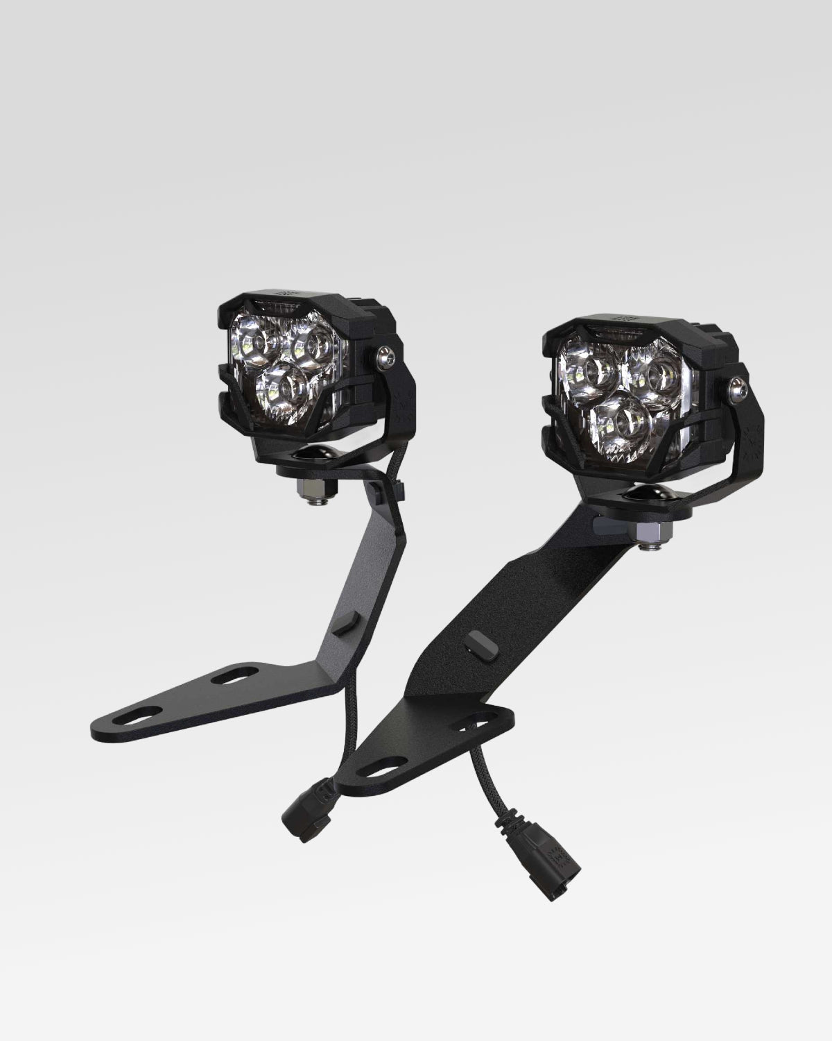 Morimoto Ditch Light Mounting Brackets for Toyota 4Runner (2003–2024) - Pair